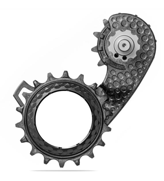 Wózek przerzutki Absoluteblack HollowCage V2 Carbon Ceramic R9200, czarny