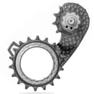 Wózek przerzutki Absoluteblack HollowCage V2 Carbon Ceramic R9200, titanium