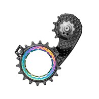 Wózek przerzutki Absoluteblack HollowCage Carbon Ceramic R9200, PVD rainbow