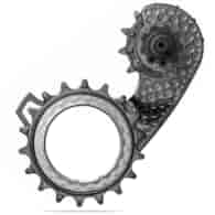 Wózek przerzutki Absoluteblack HollowCage V2 Carbon Ceramic R8100, titanium