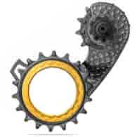 Wózek przerzutki Absoluteblack HollowCage V2 Carbon Ceramic R8100, złoty