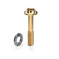 Śruba Absoluteblack Titanium Flat Mount Bolt M5 x 32mm, złota