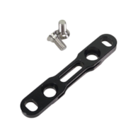 Adapter przedni Flat-Mount AbsoluteBLACK do hamulców Sram, Specialized SL8, czarny