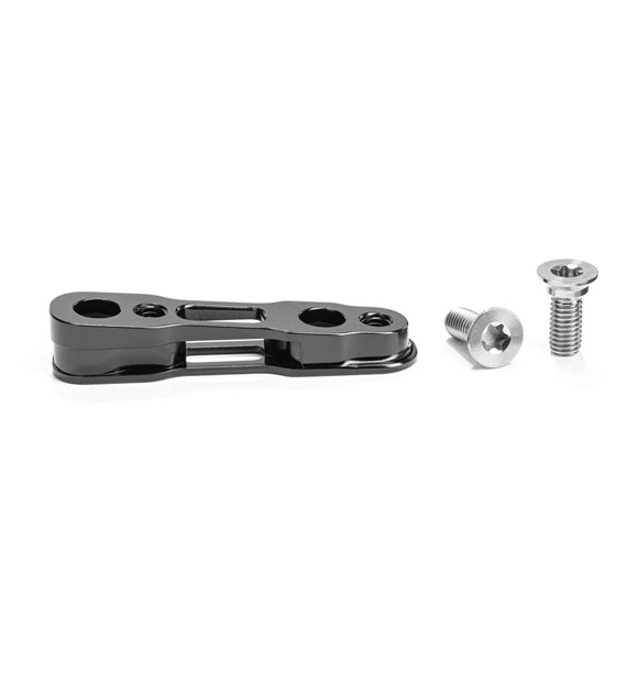 Adapter tylni Flat-Mount AbsoluteBLACK do hamulców Shimano, czarny