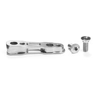 Adapter tylni Flat-Mount AbsoluteBLACK do hamulców Shimano, titanium