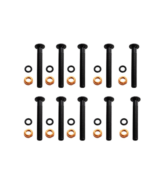 Wentyle Orange Seal Versa Valve 48mm, zestaw 10szt - wentyl, nakrętka, o-ring