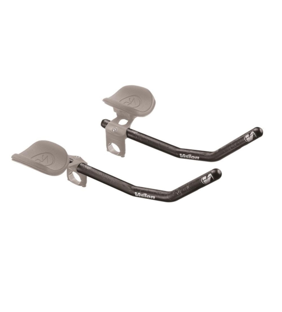 Przedłużki Vision do kierownicy czasowej,Revers Carbon Extens J-Bend V3109