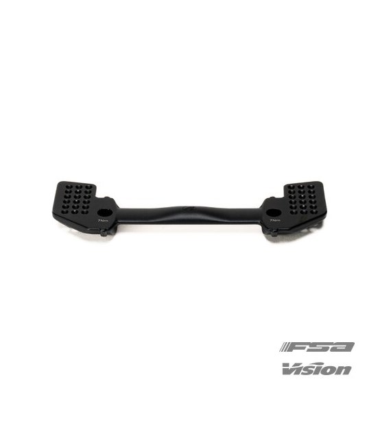 Łącznik Vision TFE Extensions Bridge - Metron TFA/TriMax Carbon Si Aerobar w/V Logo w/bolts SB Anod black, ME427