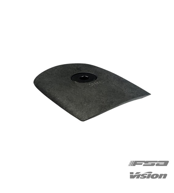 Top cap Vision Metron 5D ACR EVO Matt Carbon w/o logo, T2132