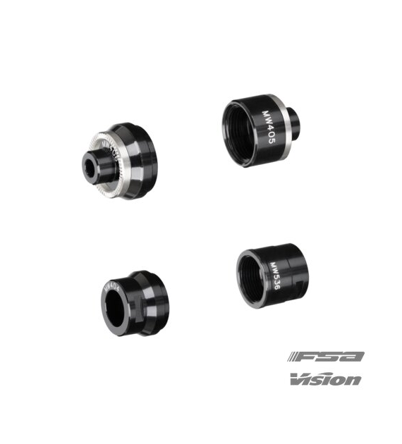 Końcówki piasty FSA Rear Hub End Cap DB-6B PRA (QR+X12) EL319 V18