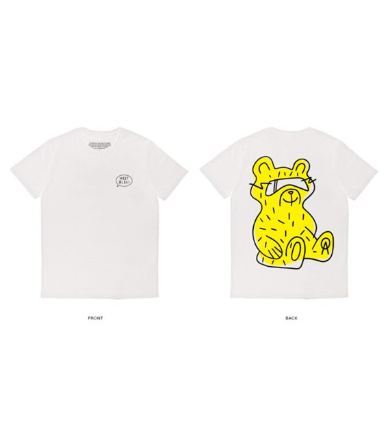 Koszulka Alba Optics T-Shirt Yellow Bear Tee L