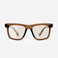 Okulary Alba Optics ANVMA V1 BROWN GLOSSY VZUM F-LENS ROCKET