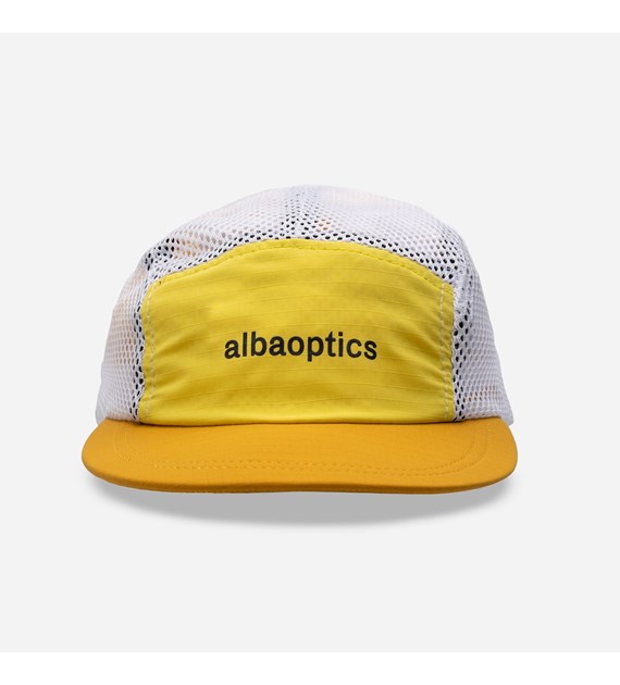 Czapka Alba Optics TRAIL PACKABLE CAP YELLOW MUSTARD