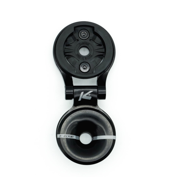 Uchwyt K-Edge do Garmin Race Stem Mount, Adjustable, z kapslem Top Cap, czarny