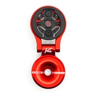 Uchwyt K-Edge do Garmin Race Stem Mount, Adjustable, z kapslem Top Cap, czerowny
