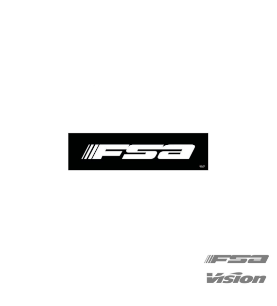 Naklejka FSA window decal