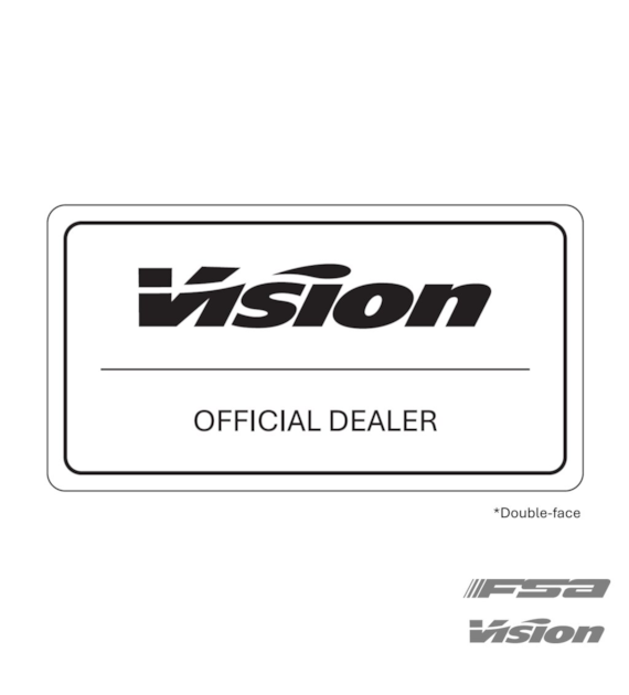 Naklejka Vision window decal