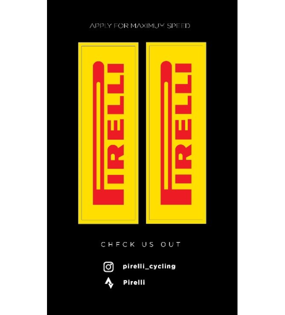 Naklejka Pirelli Logo Sticker