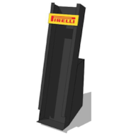 Ekspozytor Pirelli na dętki, Butyl Tube Dispenser