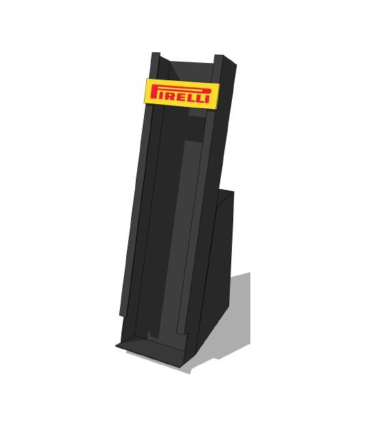 Ekspozytor Pirelli na dętki, Butyl Tube Dispenser