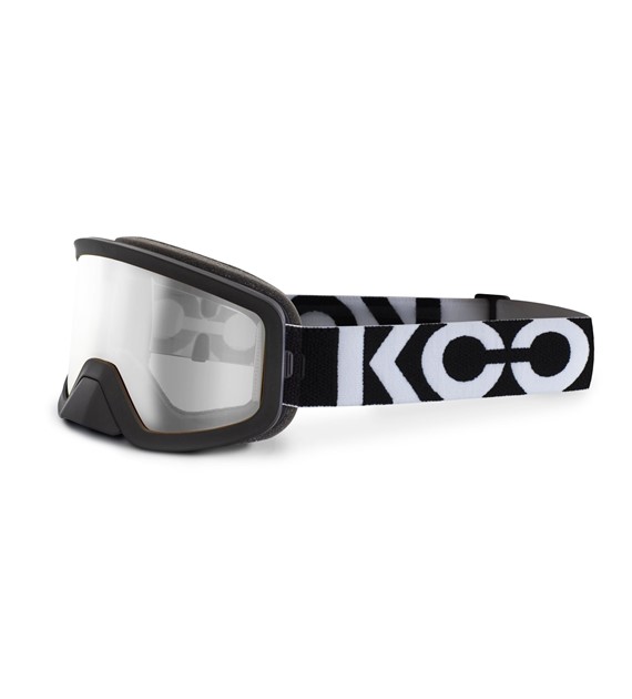 Gogle Koo Edge Black, Clear Lenses