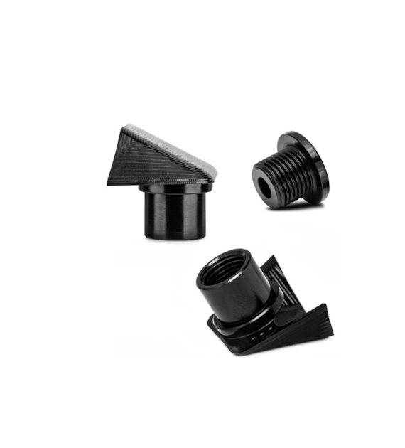 Śruby Absoluteblack do korb Dura-Ace R9100 z pokrywkami, czarny