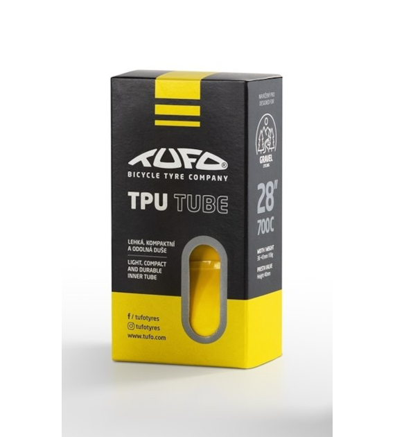 Dętka Tufo Gravel TPU Tube 700x36/43 60mm