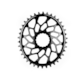Zębatka Absoluteblack Oval Easton Cinch Direct Mount, czarny 42