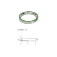 Łożysko sterowe Enduro Stainless ACB 4545 150 SS, 40x52x7 (45x45)