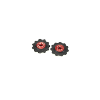 Kółka przerzutki Enduro XD-15 Ceramic, BKCJ-0302 Shimano Red, 9, 10, 11