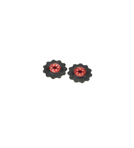 Kółka przerzutki Enduro XD-15 Ceramic, BKCJ-0302 Shimano Red, 9, 10, 11