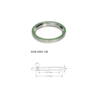 Łożysko sterowe Enduro Stainless ACB 4545 136 SS, 32,75x41,75x6 (45x45)
