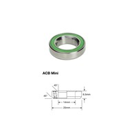 Łożysko sterowe Enduro Stainless ACB Mini SS, 14,2x25x6,5 (45x45)