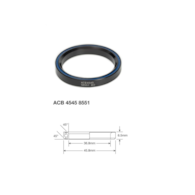 Łożysko sterowe Enduro Angular Contact ACB 4545 S8551 BO, 36,8x45,8x6,5 (45x45)