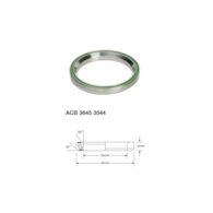 Łożysko sterowe Enduro Stainless ACB 3645 3544 SS, 35x44x5,5 (36x45)