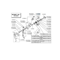 Dzwignia Campagnolo zmiany biegów EC-RE204