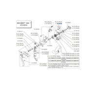 Dzwignia Campagnolo zmiany biegów EC-RE205