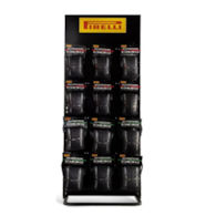 Ekspozytor Pirelli na opony Metal POS Road