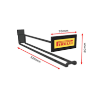 Wieszak Pirelli na opony MTB Slatwall Hook