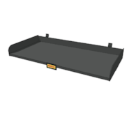 Ekspozytor na opony Pirelli Slatwall Metal Shelf