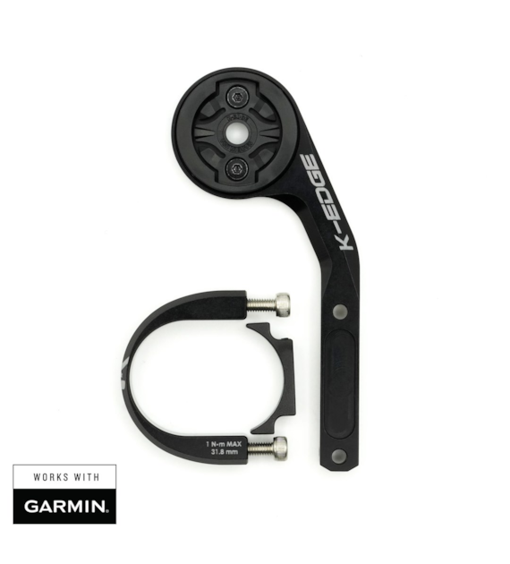 Uchwyt K-Edge do Garmin Sport Mount, 31.8mm, czarny