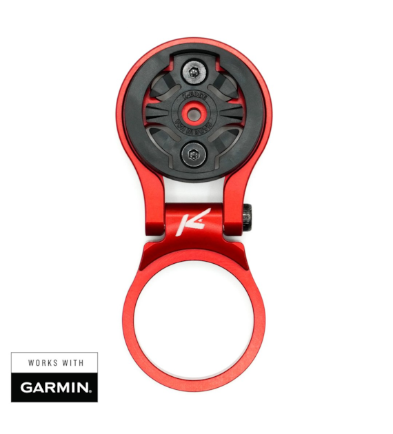 Uchwyt K-Edge do Garmin Stem Mount, Adjustable, czerwony