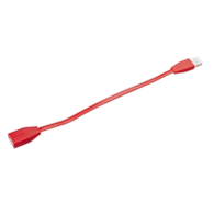 Kabel Knog USB-USB 23 cm, czerwony