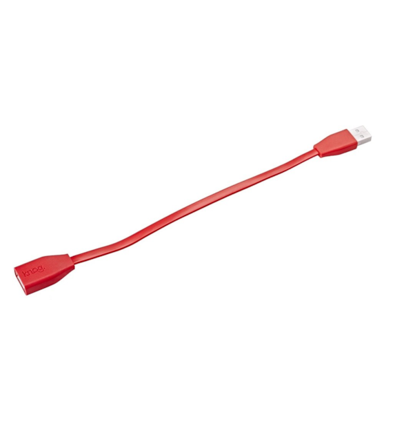 Kabel Knog USB-USB 23 cm, czerwony
