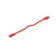 Kabel Knog USB-micro USB 23 cm, czerwony