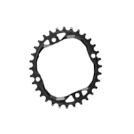 Zębatka Absoluteblack Oval 104mm narrow wide, czarny 32