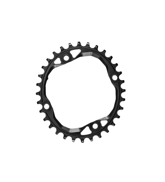Zębatka Absoluteblack Oval 104mm narrow wide, czarny 32