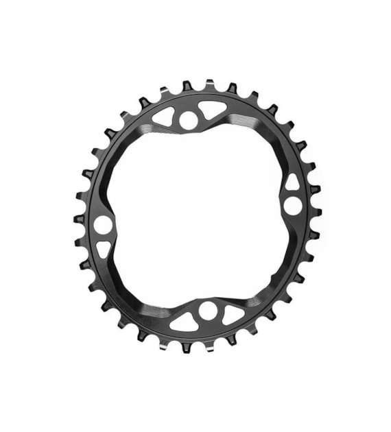 Zębatka Absoluteblack Oval 104mm narrow wide, czarny 34