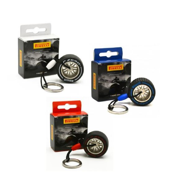 Brelok Pirelli F1 Tire Key Ring, Yellow