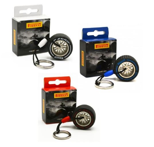 Brelok Pirelli F1 Tire Key Ring, Yellow